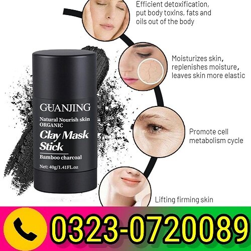 Charcoal Natural Nourish Skin Clay Mask Stick