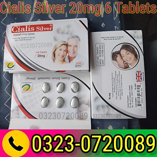 Cialis Silver 20mg 6 Tablets Price in Pakistan