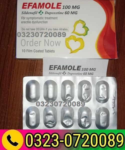 Efamole Dapoxetine Tablets in Pakistan