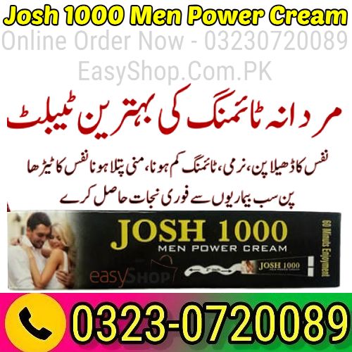 Josh 1000 Men Power Cream in Pakistan