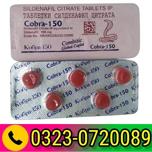 Black Cobra 150mg Tablets Price in Pakistan 