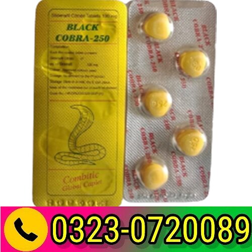 Black Cobra Tablets 250mg In Pakistan