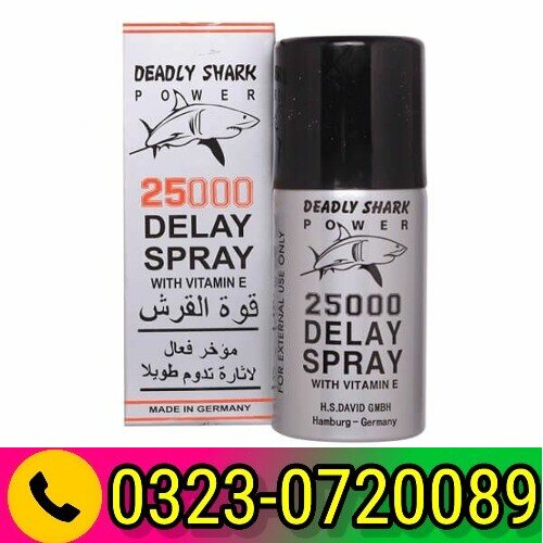 Deadly Shark Power 25000 Delay Spray 45ML in Pakistan