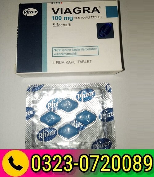 Pfizer Viagra 100mg 4 Tablets