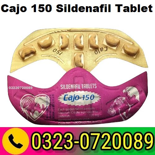 Cajo 150 Sildenafil Tablet 